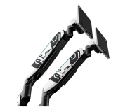 Diablo Chairs X-Arm Dual RGB biało-czarny - 1364740 - zdjęcie 3